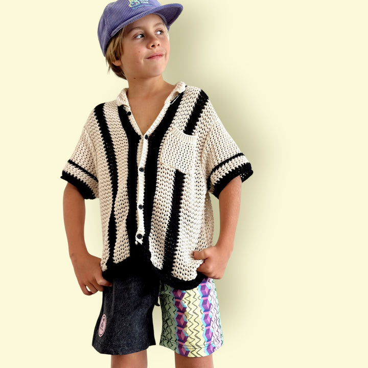 KIDS WEEKEND WALKSHORTS- GEO