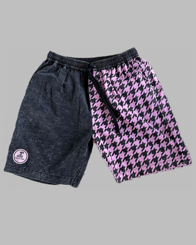 Adult Weekend Walkshorts Hound - Vintage Houndstooth Print Shorts
