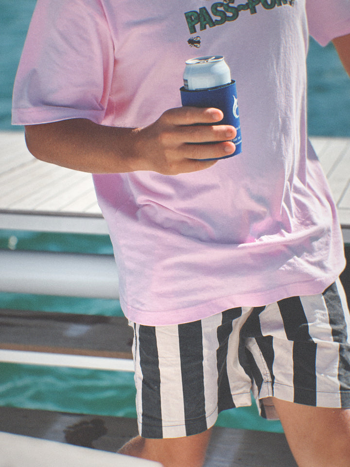 ADULT WEEKEND WALKSHORTS- STRIPE CITY