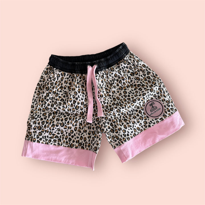 KIDS WEEKEND WALKSHORTS - LEOPARD