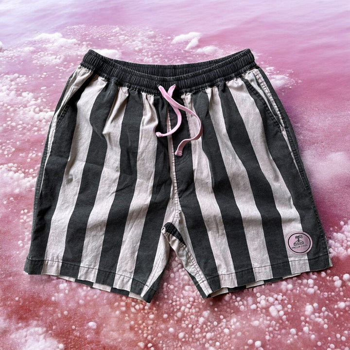 ADULT WEEKEND WALKSHORTS- STRIPE CITY